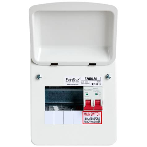 FuseBox F2004M Con/Unt 4 Way 100A 